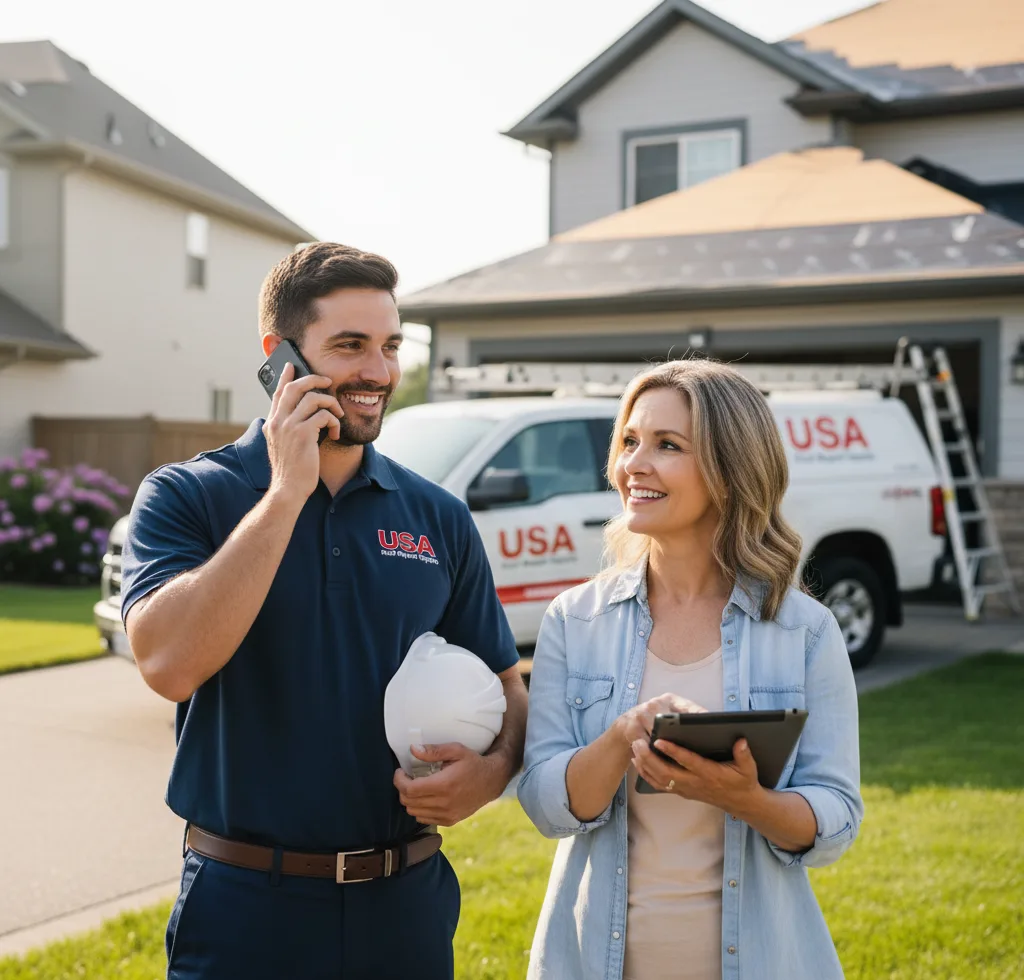USA Roof Repair Experts customer support in Hurdle Mills